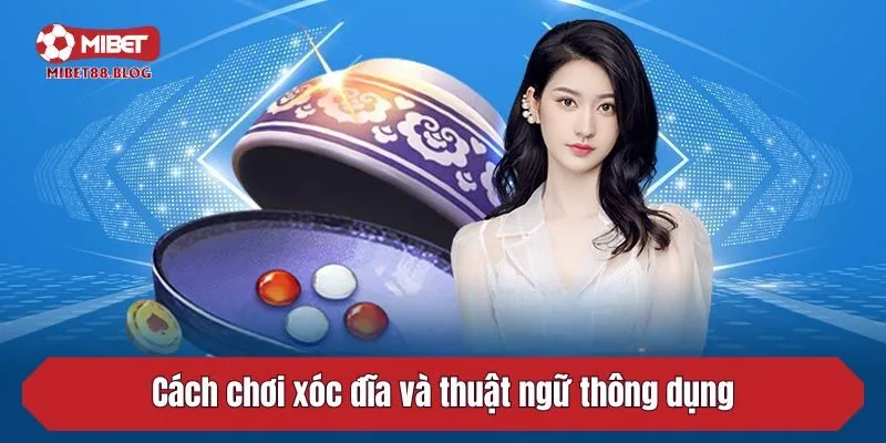 Cách chơi xóc đĩa và thuật ngữ thông dụng