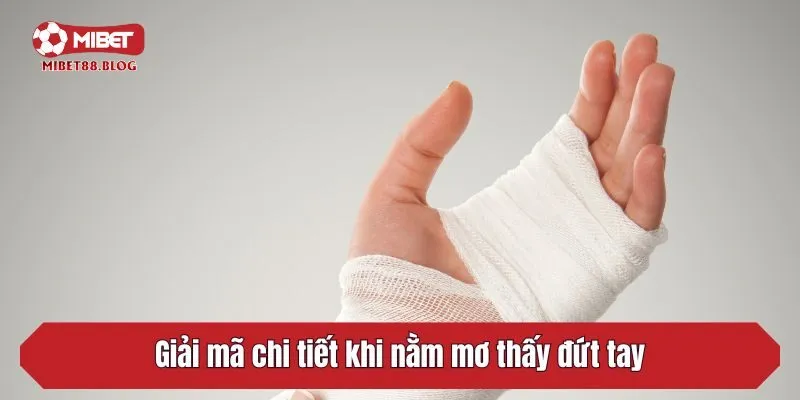 Giải mã chi tiết khi nằm mơ thấy đứt tay